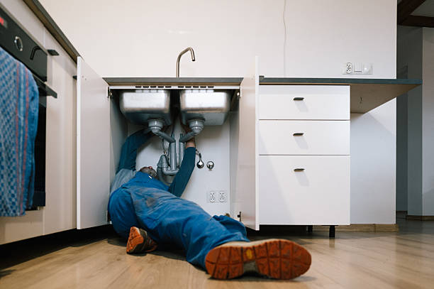 Professional Drain Cleaning technician working in Nicholasville, KY